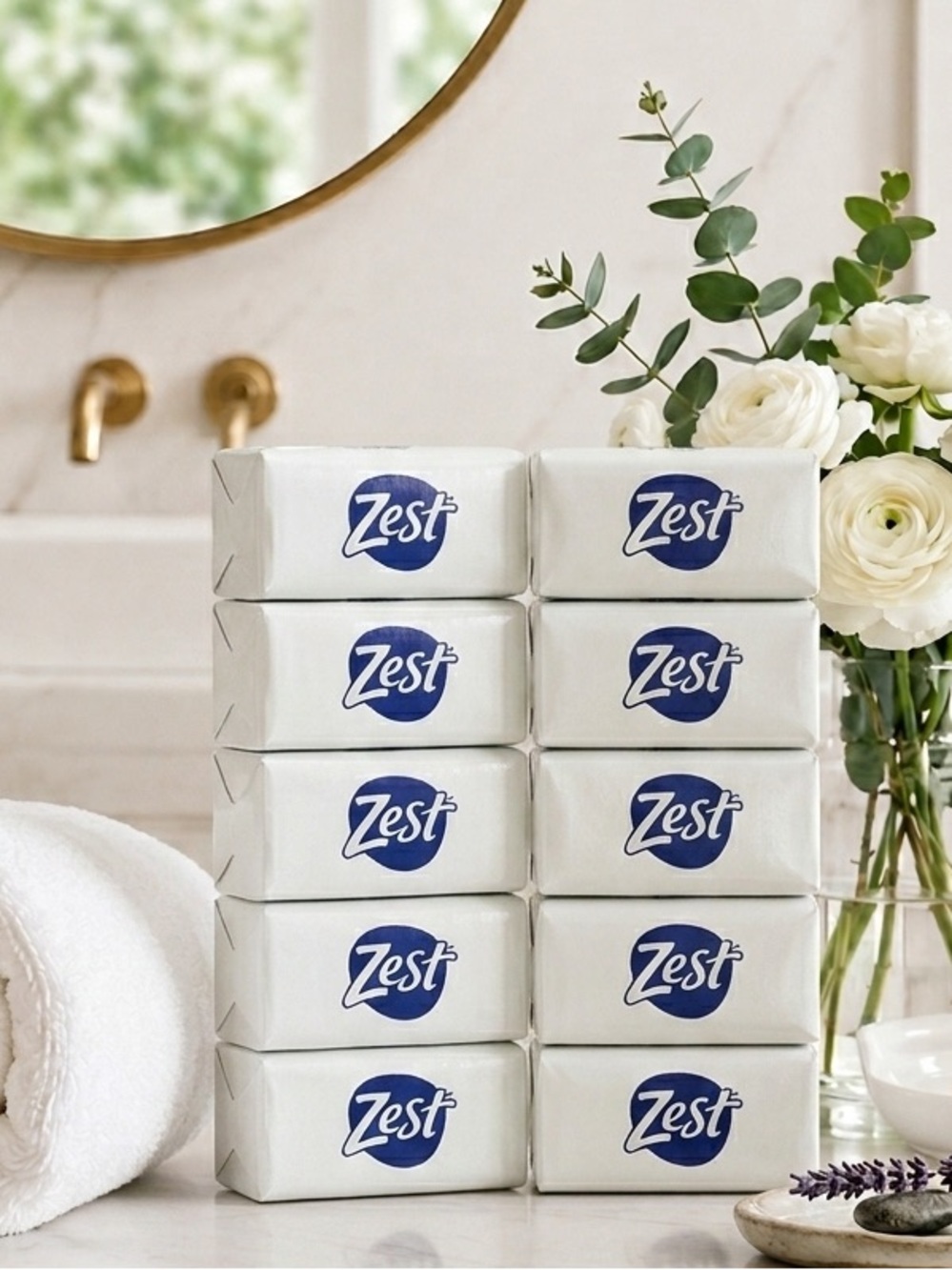 Lot of 10 Zest Bar Soap NEW SEALED BOXES Classic Clean Vintage Deadstock